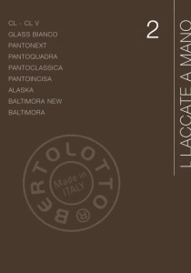 Catalogo bertolotto laccate a mano